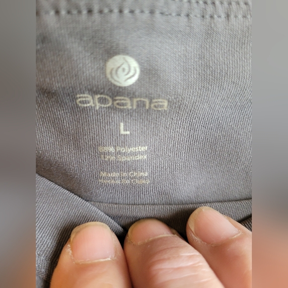 Apana Grey‎ Leggings - Picture 2 of 5